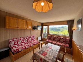 Studio cosy aux Saisies avec vue imprenable, balcon et parking privé - FR-1-293-195